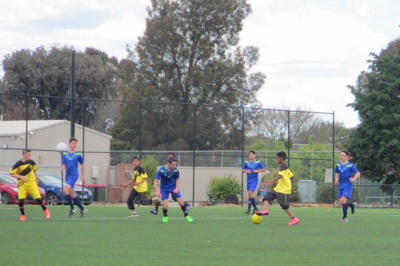 Friendly Soccer Match Against St. Monicas College