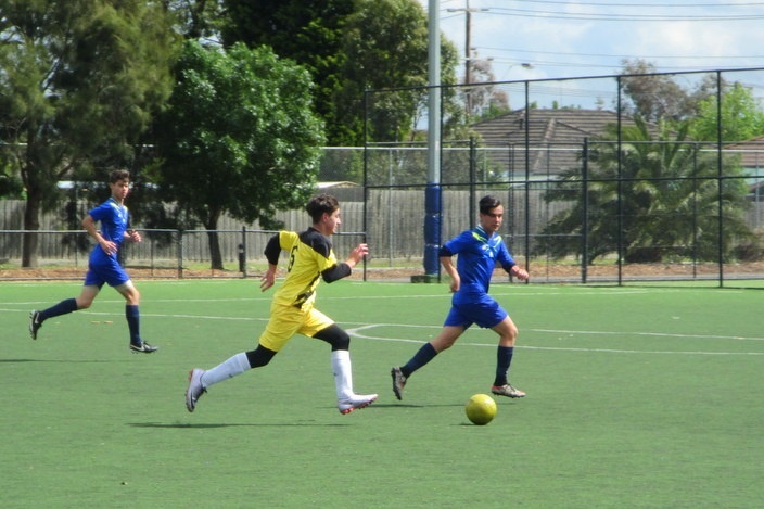 Friendly Soccer Match Against St. Monica's College