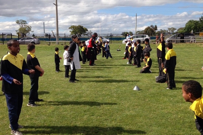 Cricket Clinic Program at Al Siraat