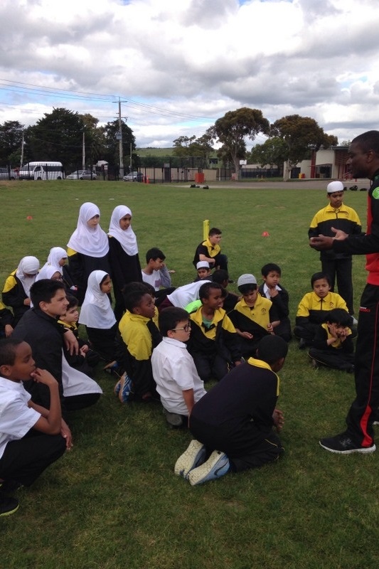 Cricket Clinic Program at Al Siraat