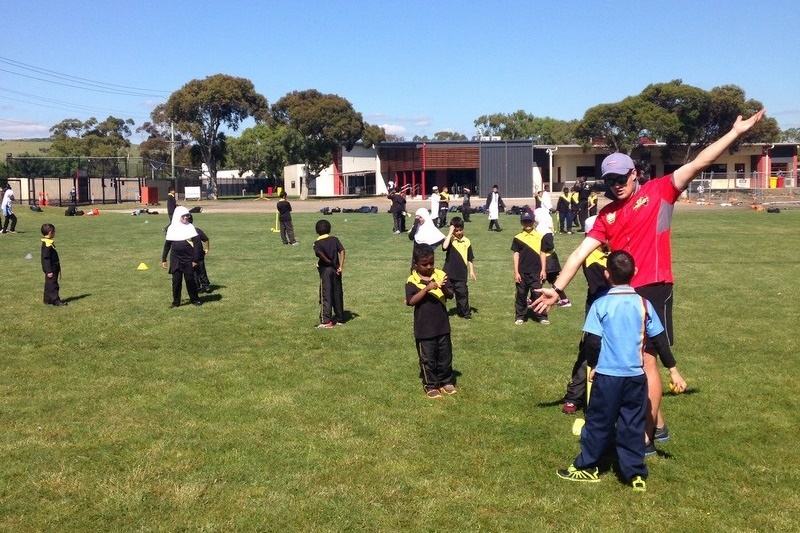 Cricket Clinic Program at Al Siraat