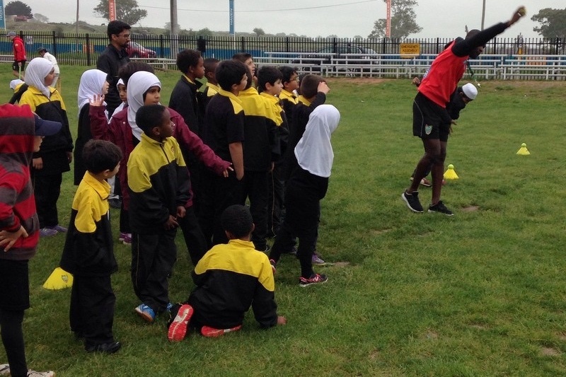 Cricket Clinic Program at Al Siraat