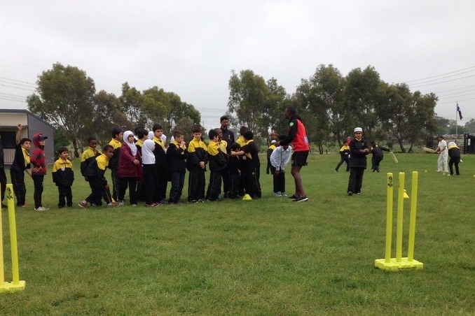 Cricket Clinic Program at Al Siraat