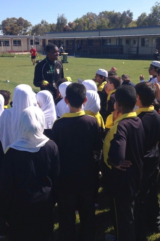 Cricket Clinic Program at Al Siraat