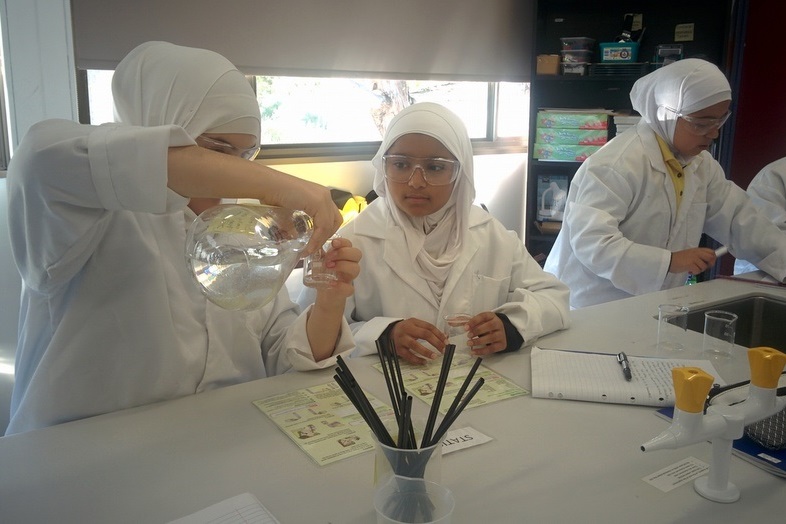 Year 7 Girls: A Journey through Science World