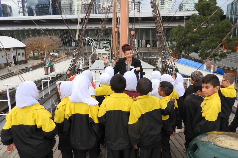 Year 2 Excursion: Polly Woodside - Historic Ship