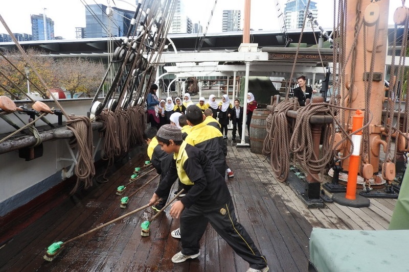 Year 2 Excursion: Polly Woodside - Historic Ship