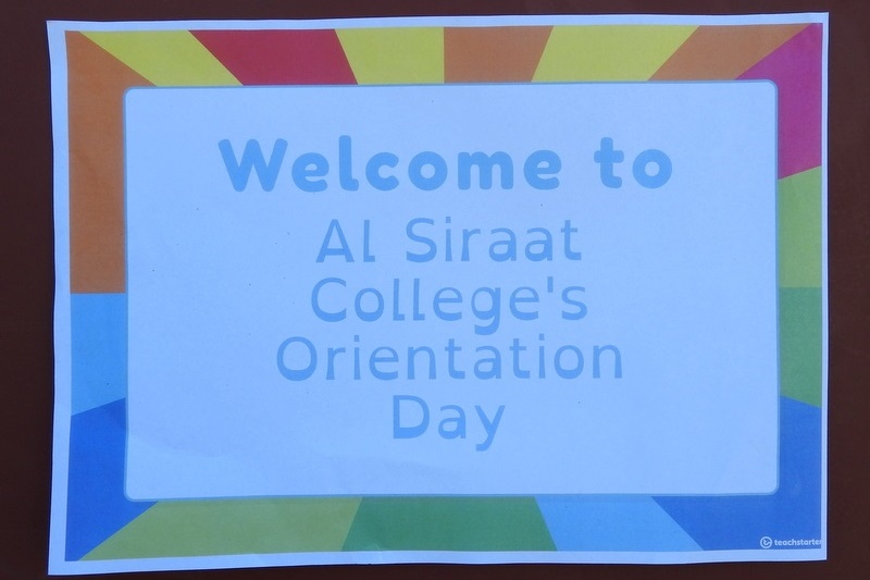 Orientation Day for New Students