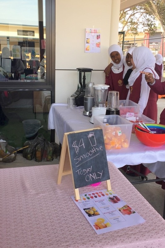 Year 12 VET Business Students Stall