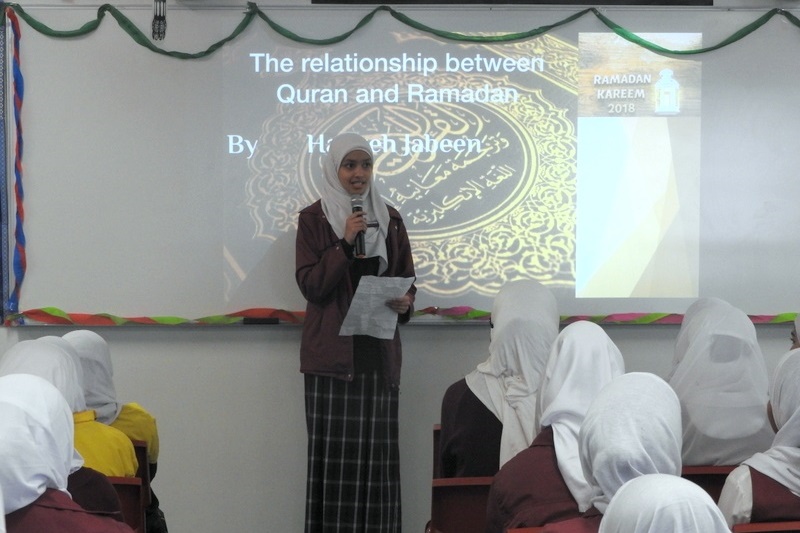 Middle and Senior School: Ramadan Assembly