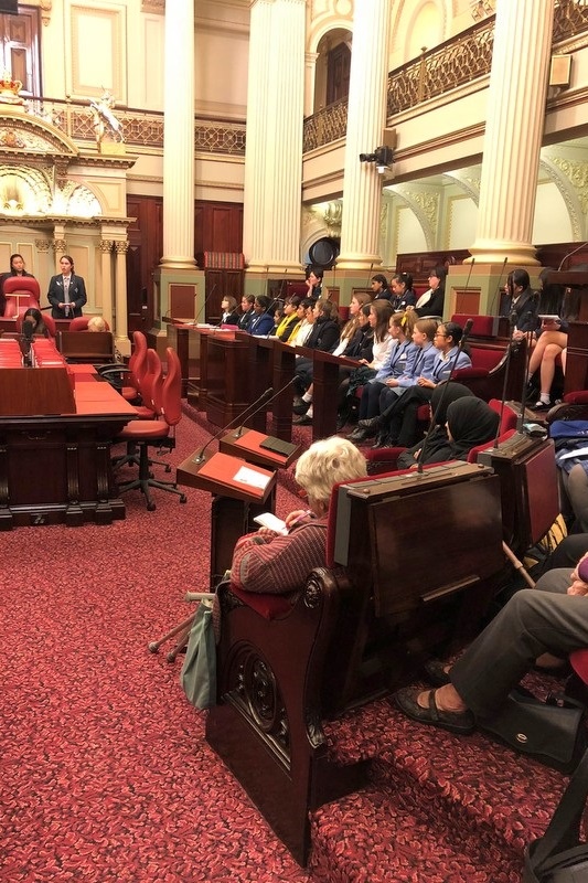 ASC Student Presentations at Parliament House