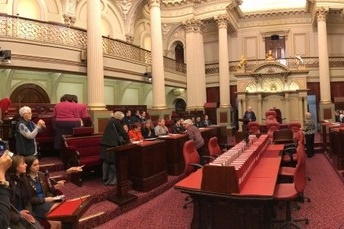 ASC Student Presentations at Parliament House