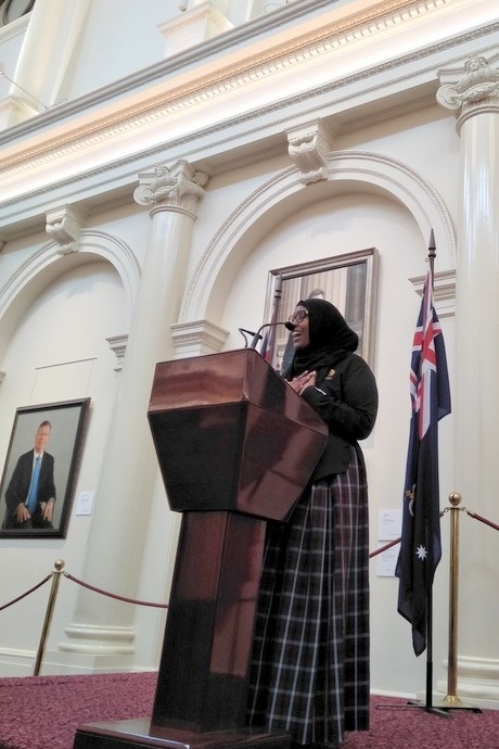 ASC Student Presentations at Parliament House