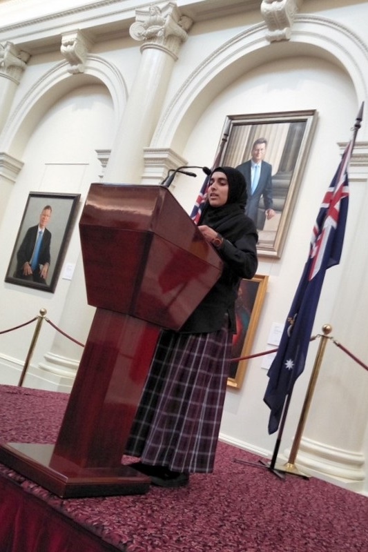 ASC Student Presentations at Parliament House