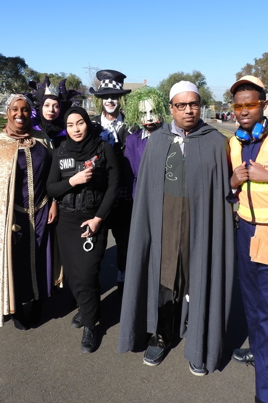 Secondary Book Character Parade Assembly