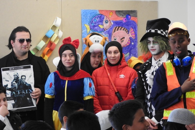 Secondary Book Character Parade Assembly