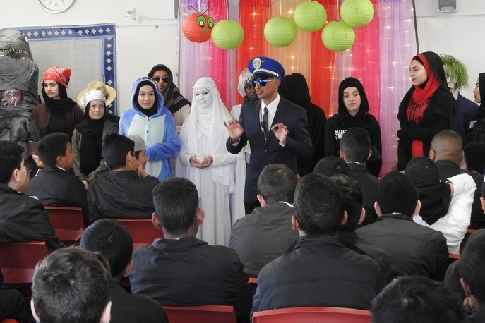 Secondary Book Character Parade Assembly