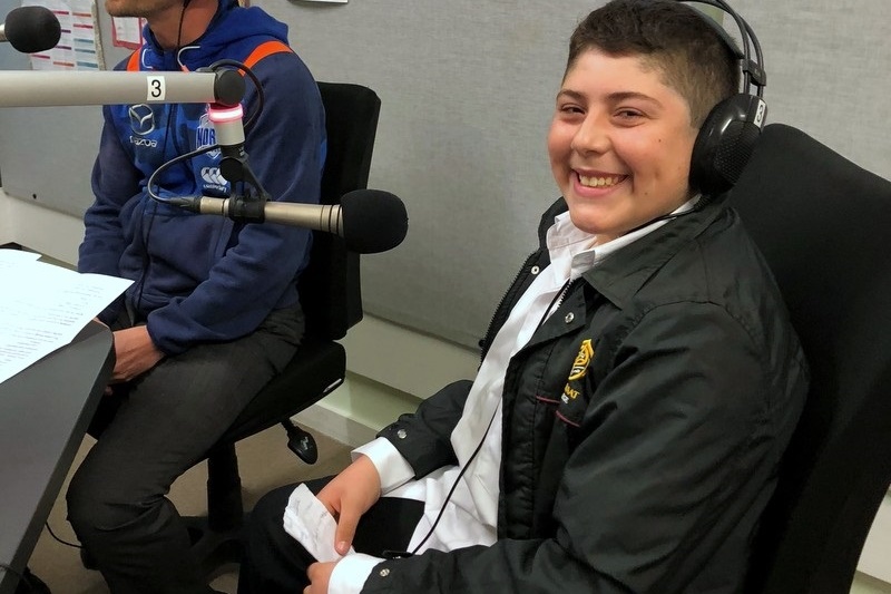 Students Interviewed on Live Radio