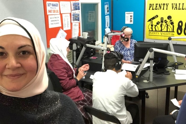 Students Interviewed on Live Radio