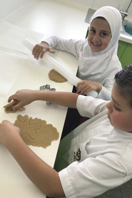 Gingerbread Men Baking