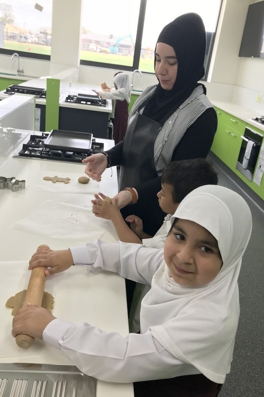 Gingerbread Men Baking