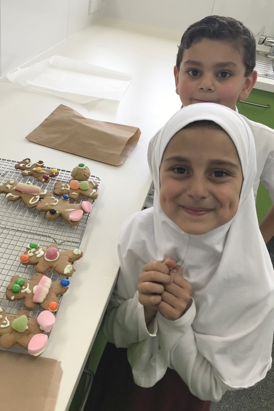 Gingerbread Men Baking