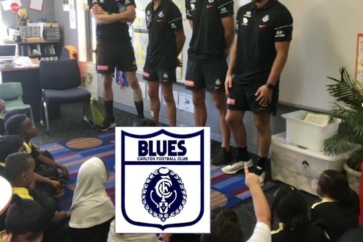 AFL Carlton Players Visit