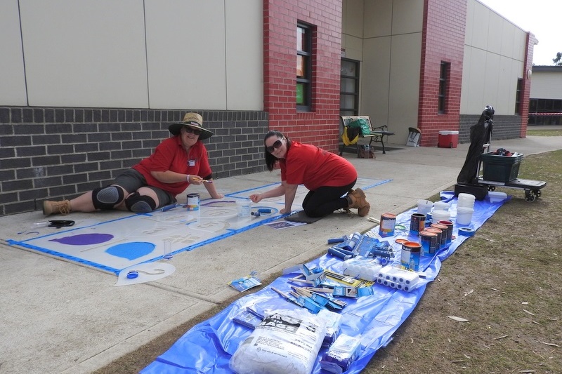 Bunnings School Grounds Painting Project