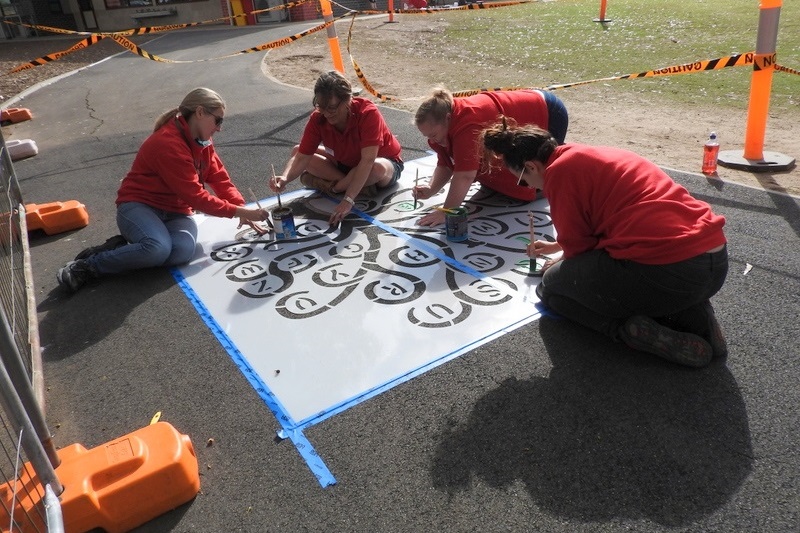 Bunnings School Grounds Painting Project