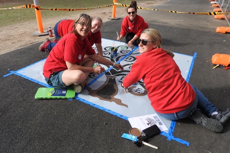 Bunnings School Grounds Painting Project