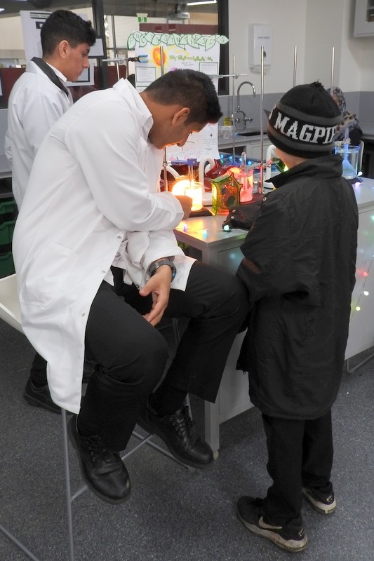 Students Celebrating Science Week