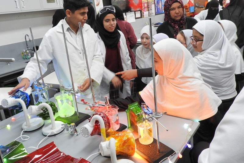 Students Celebrating Science Week