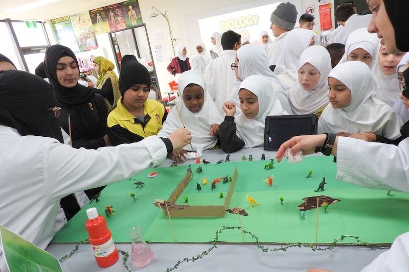 Students Celebrating Science Week