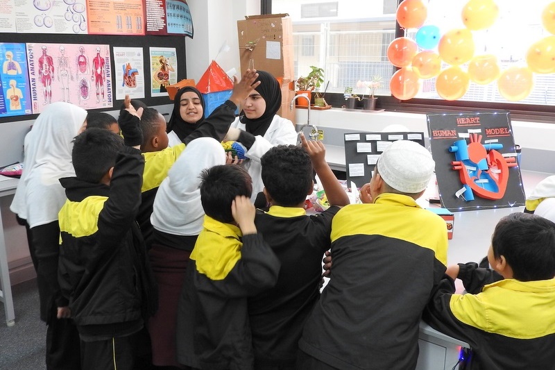 Students Celebrating Science Week