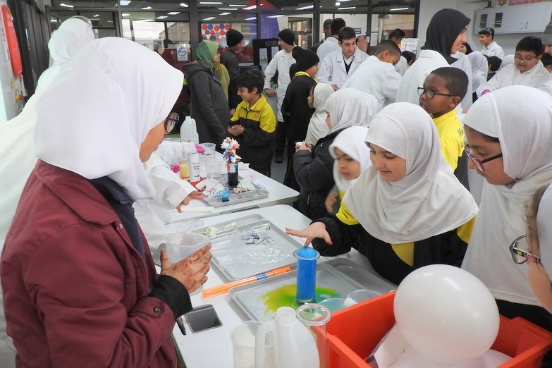 Students Celebrating Science Week