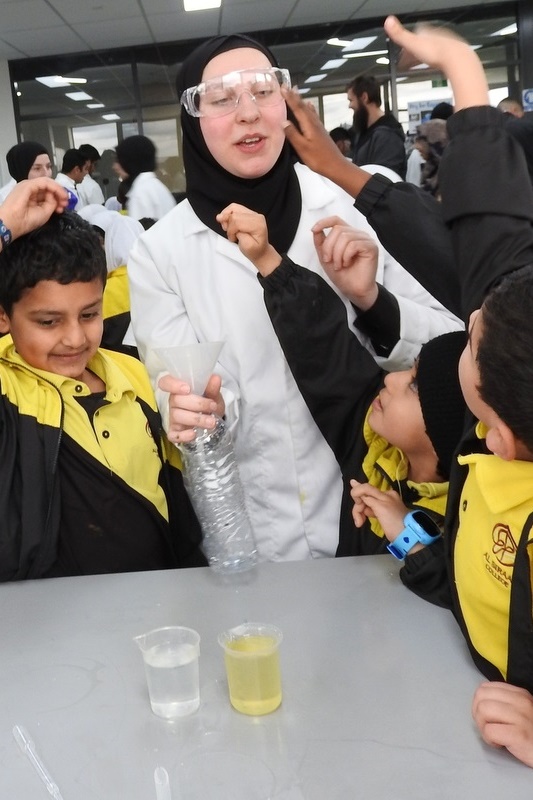 Students Celebrating Science Week