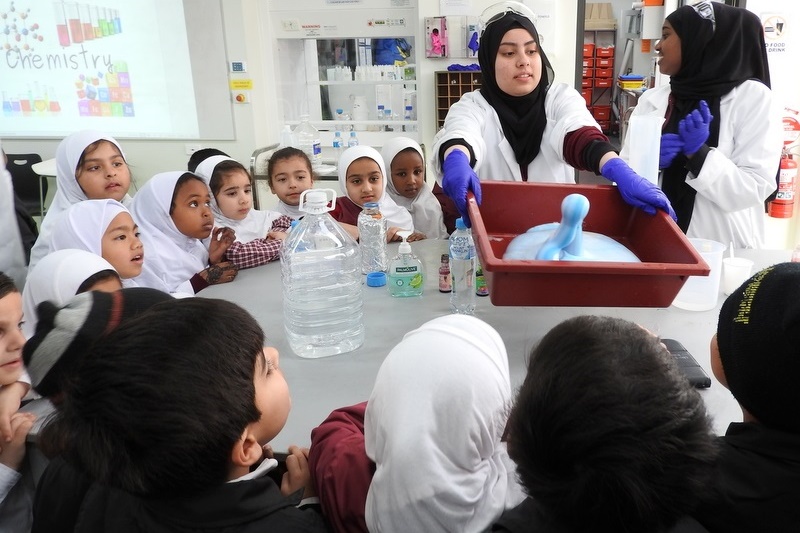 Students Celebrating Science Week