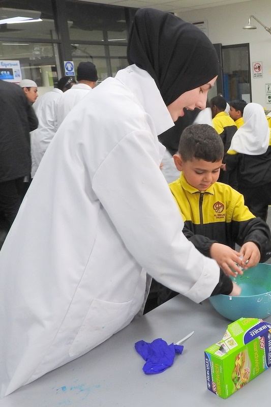 Students Celebrating Science Week