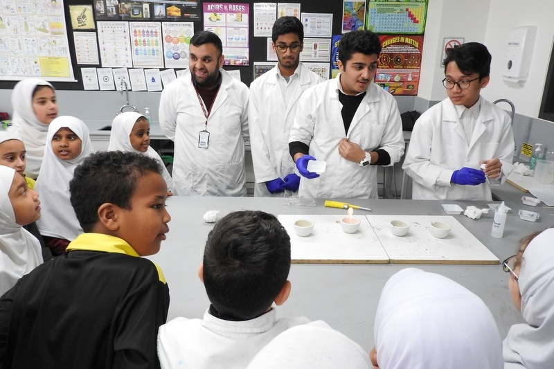 Students Celebrating Science Week