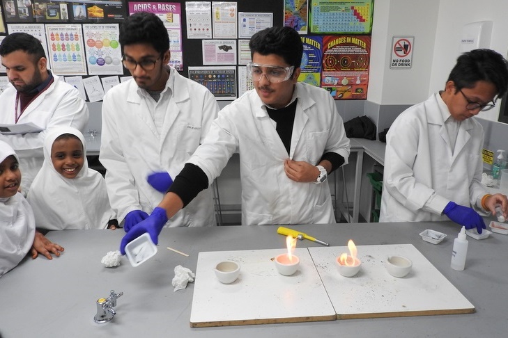 Students Celebrating Science Week