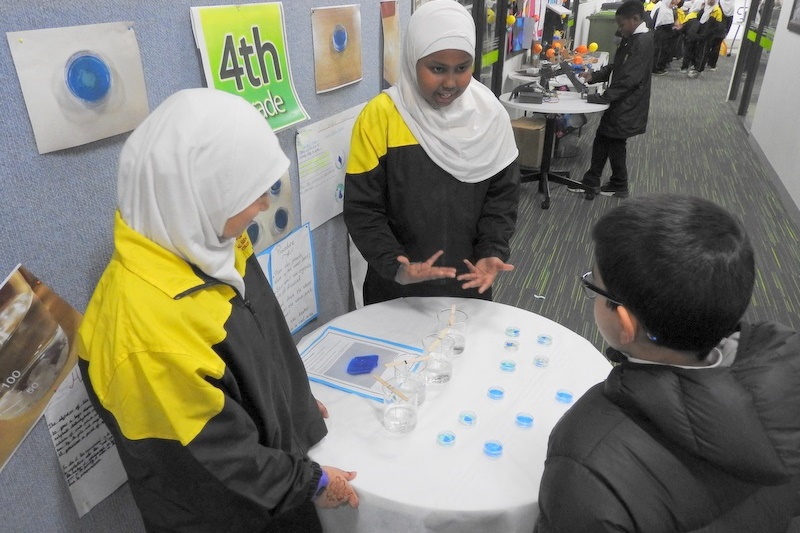 Students Celebrating Science Week