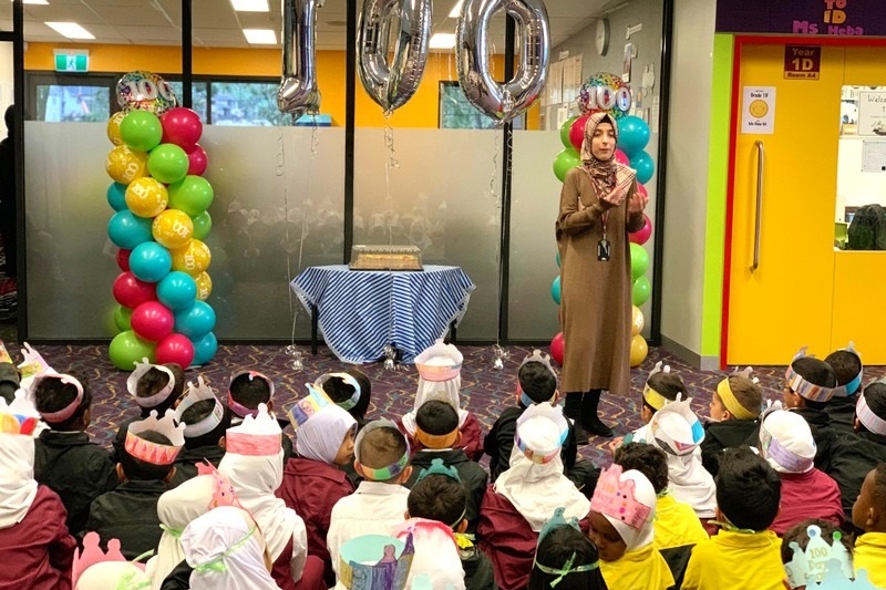 First 100 Days of School for Foundation