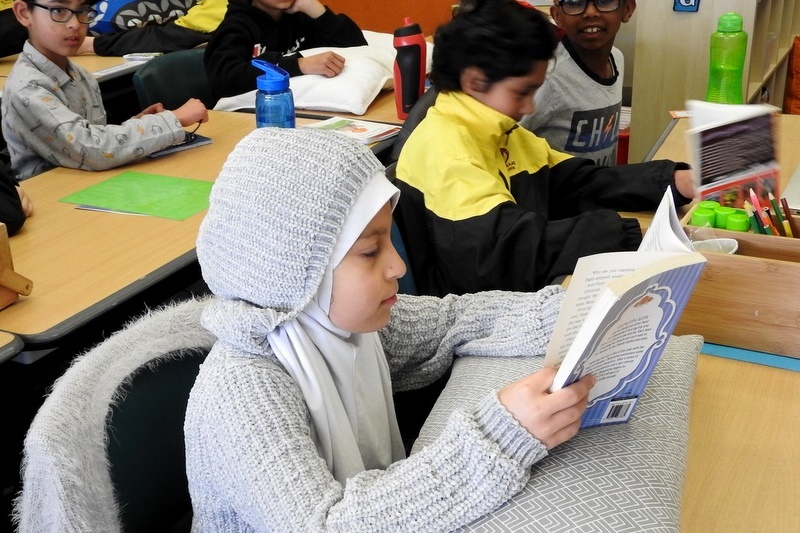 Reading Competition on Pyjama Day