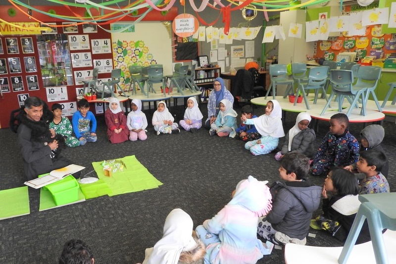 Reading Competition on Pyjama Day