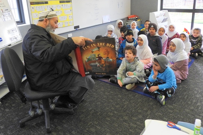 Reading Competition on Pyjama Day