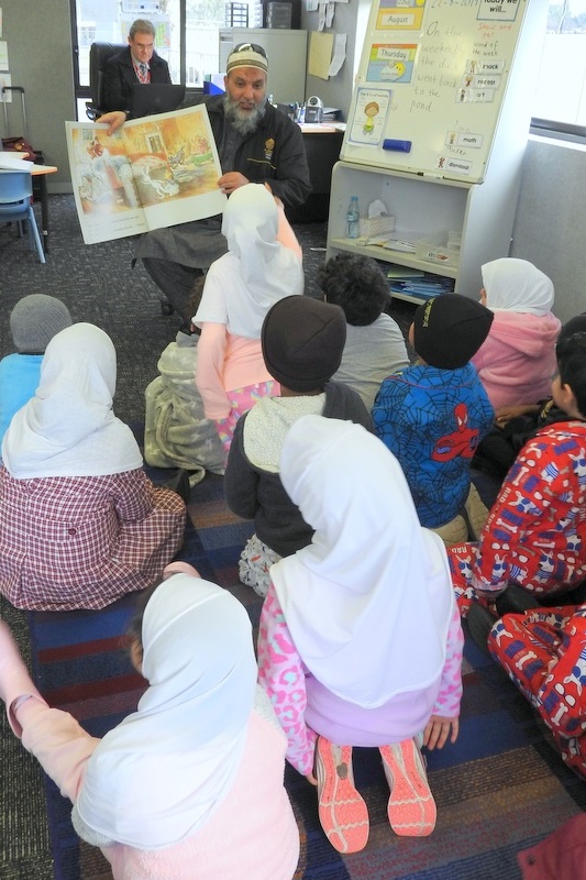 Reading Competition on Pyjama Day