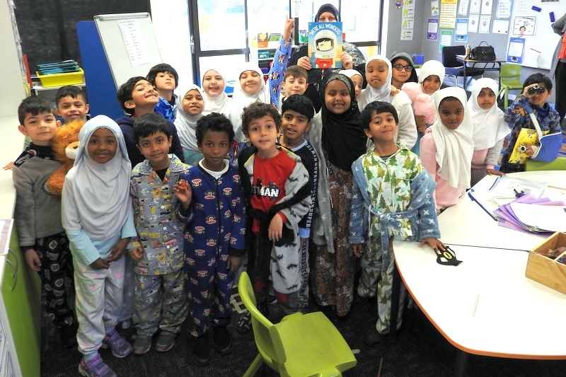 Reading Competition on Pyjama Day