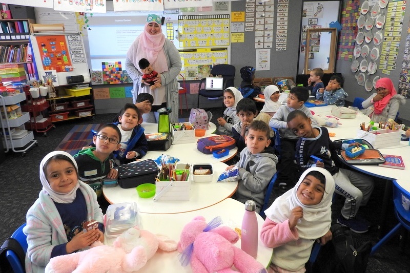 Reading Competition on Pyjama Day