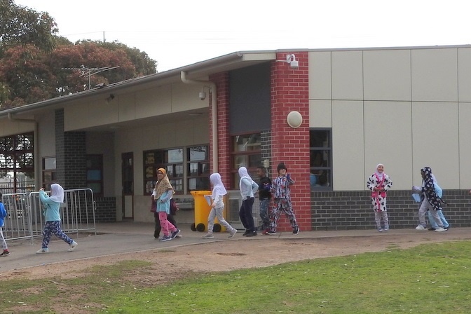 Reading Competition on Pyjama Day