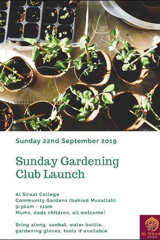 Launch of Sunday Gardening Club